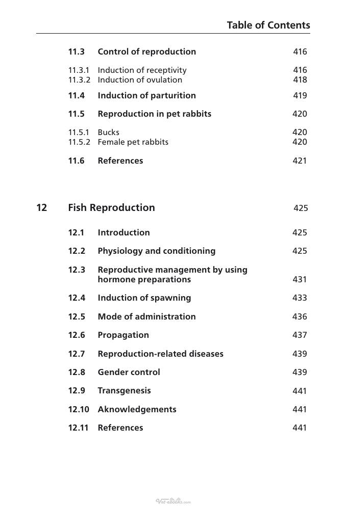 Compendium Of Animal Reproduction 10Th Revised Edition