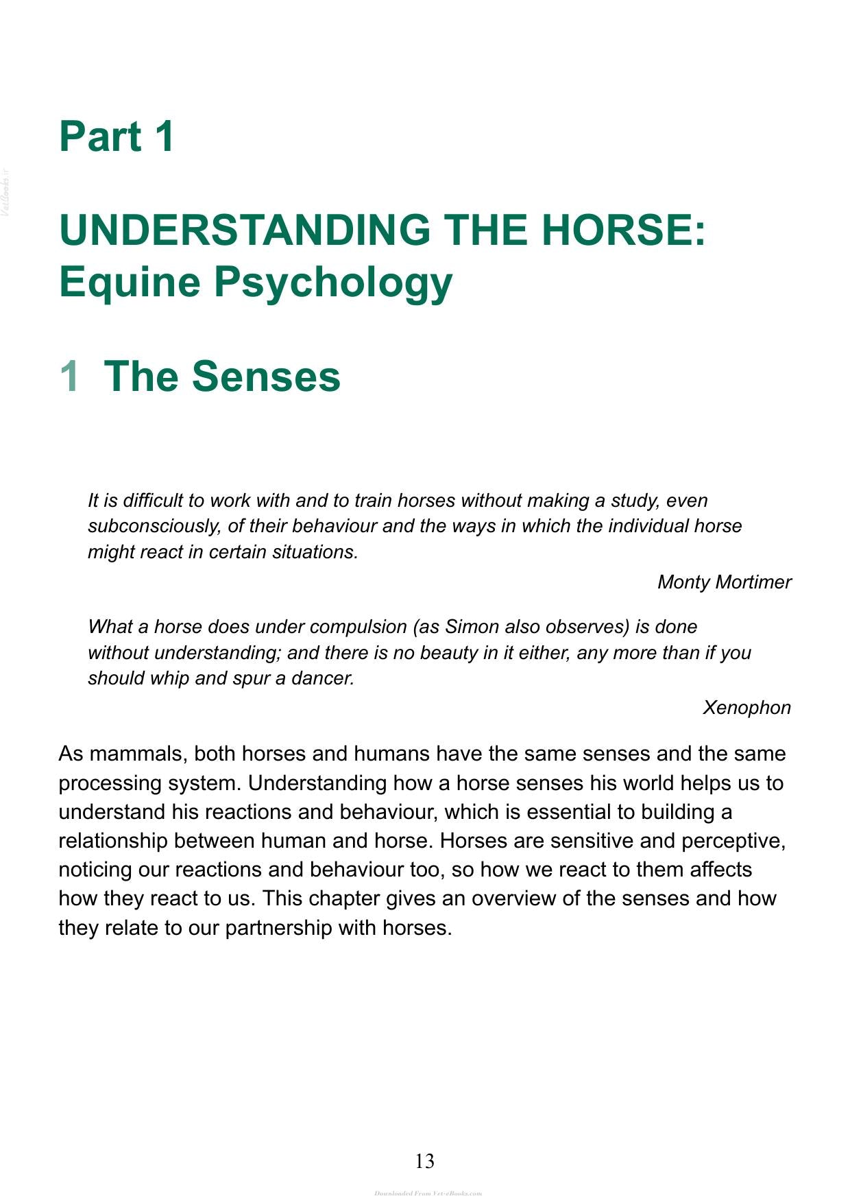 The Psychology Of Horsemanship Understanding The Horse And You