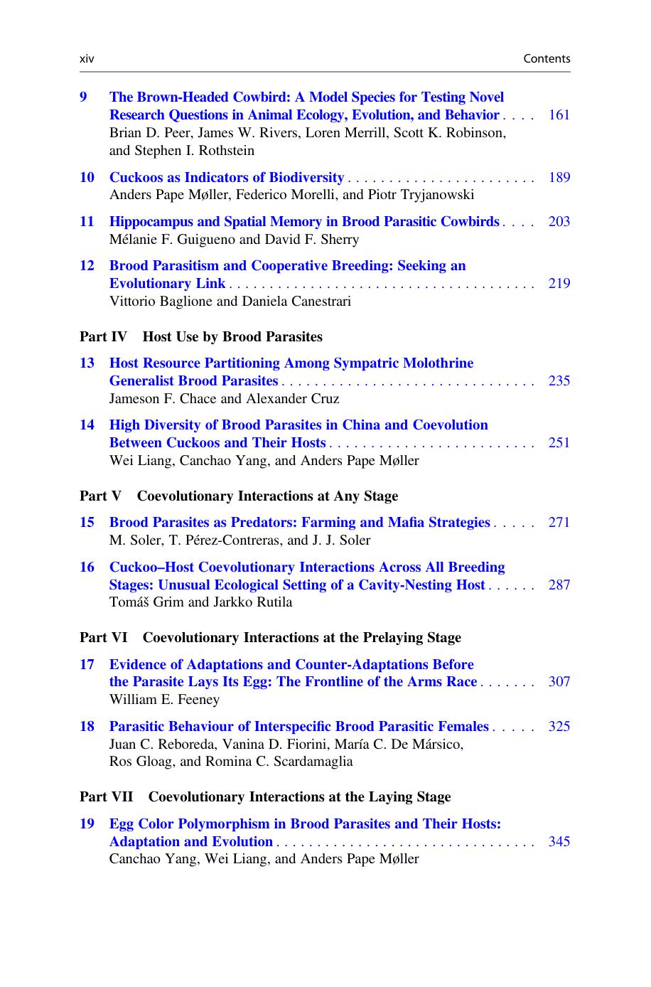 Avian Brood Parasitism Behaviour Ecology Evolution And Coevolution