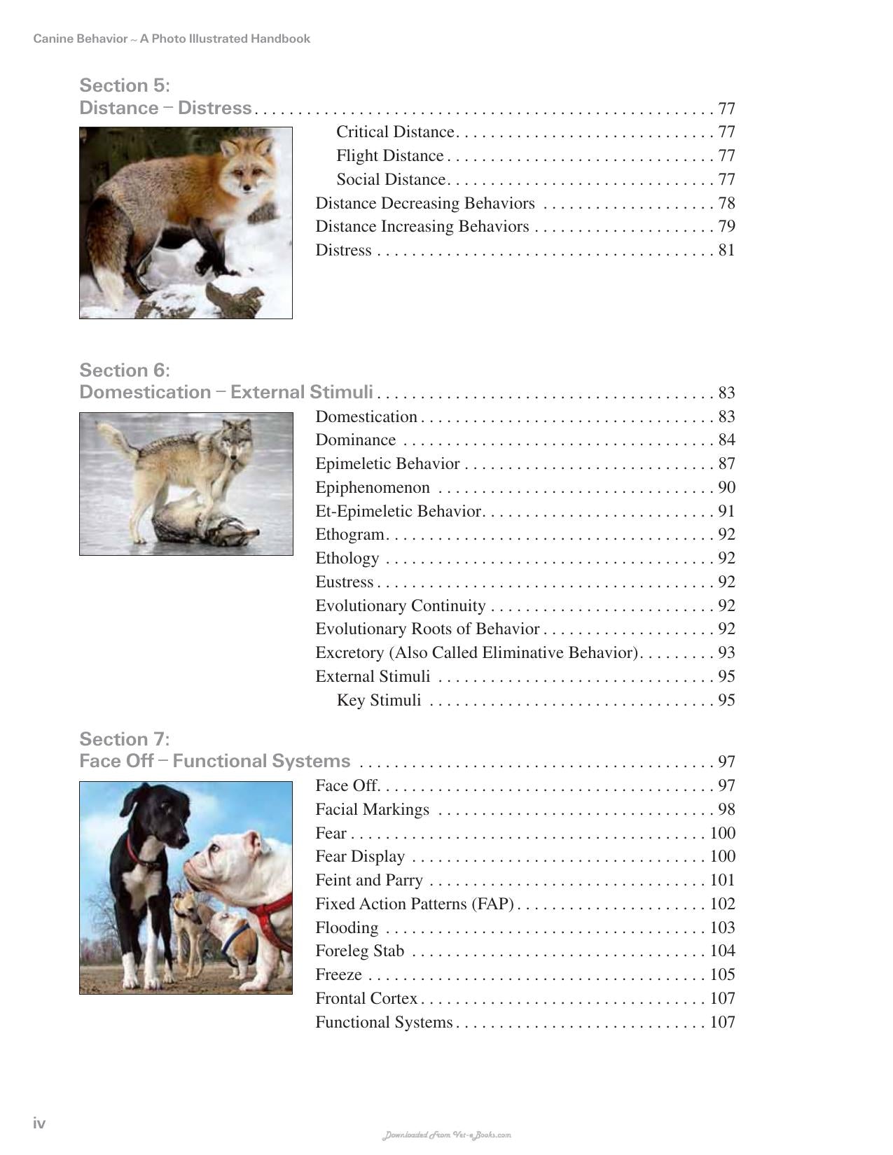 Canine Behavior A Photo Illustrated Handbook