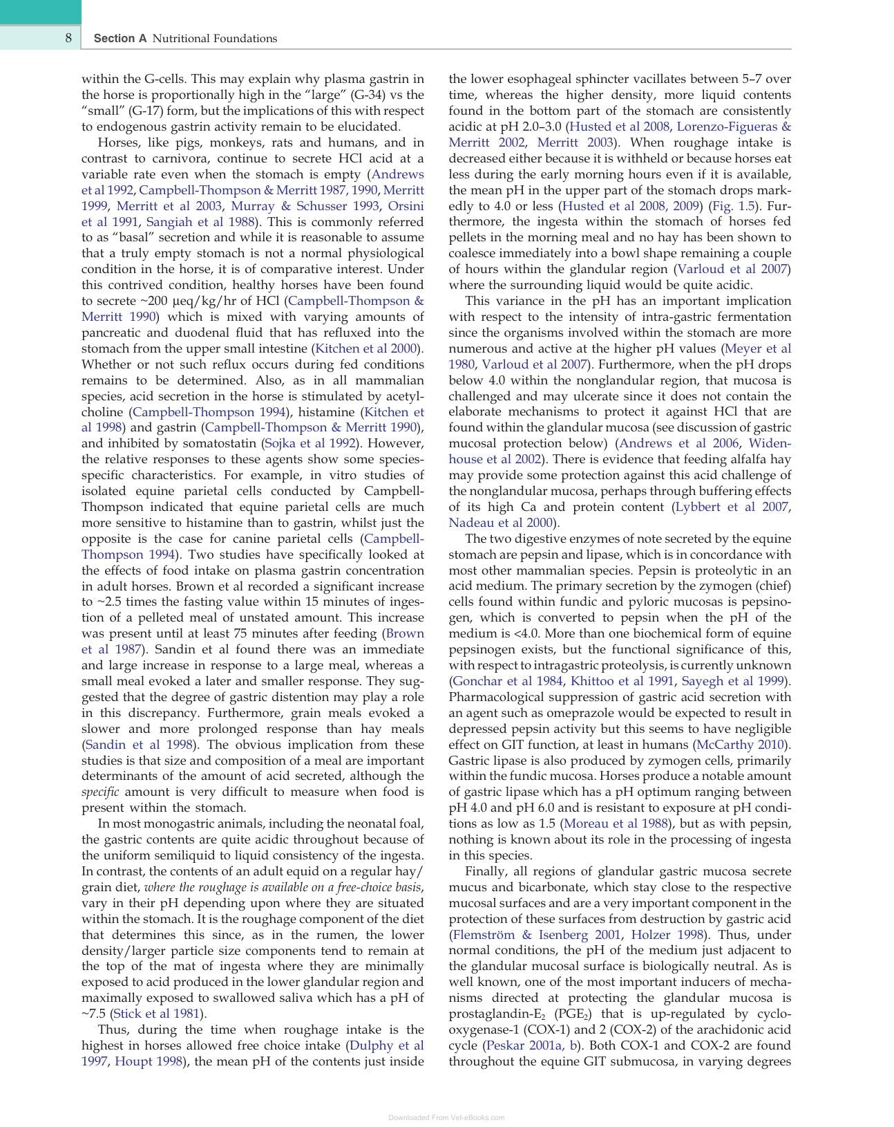 Equine Applied And Clinical Nutrition