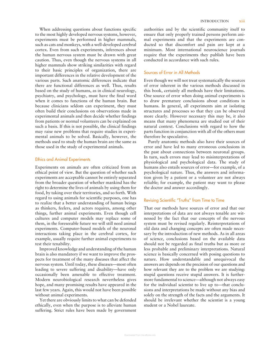 Preview page of The Central Nervous System Structure and Function 4th Edition