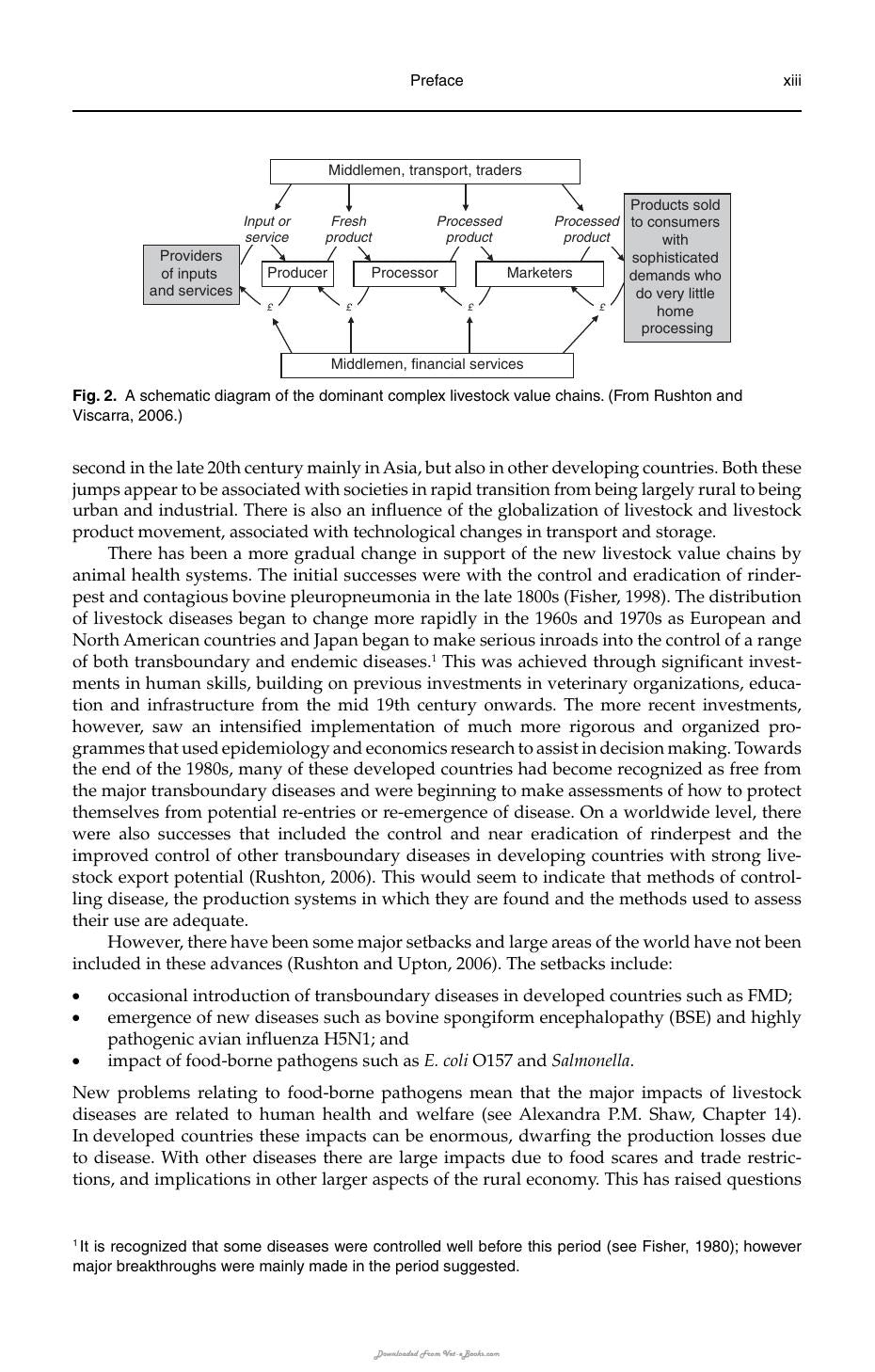 The Economics Of Animal Health And Production