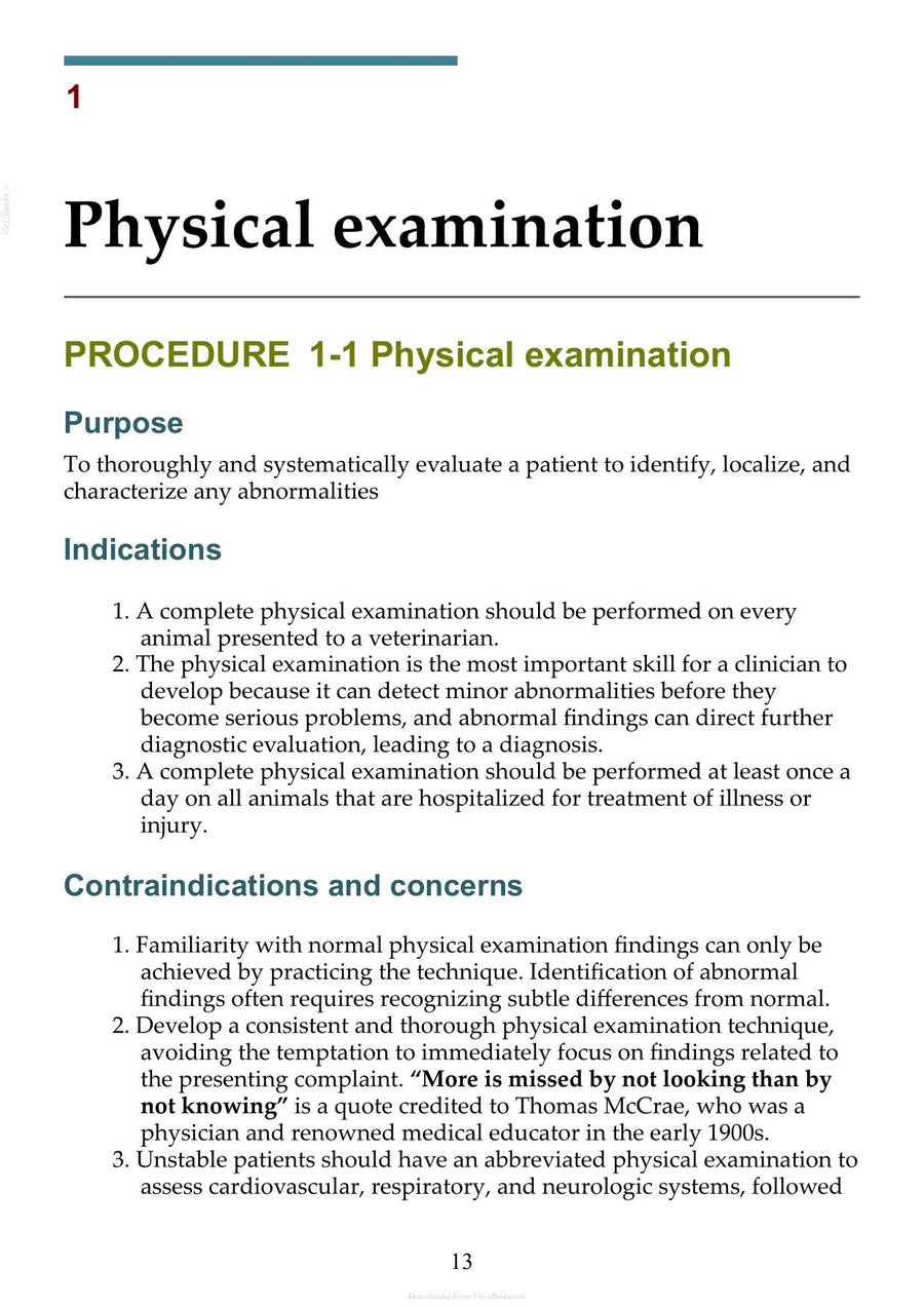 Preview page of Small Animal Clinical Techniques 3rd Edition
