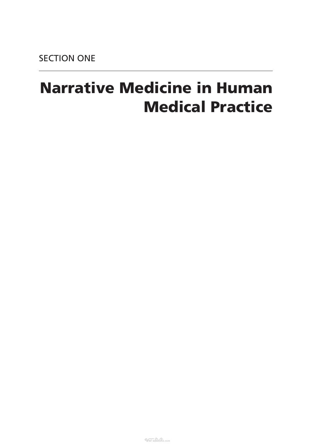 Narrative Medicine In Veterinary Practice