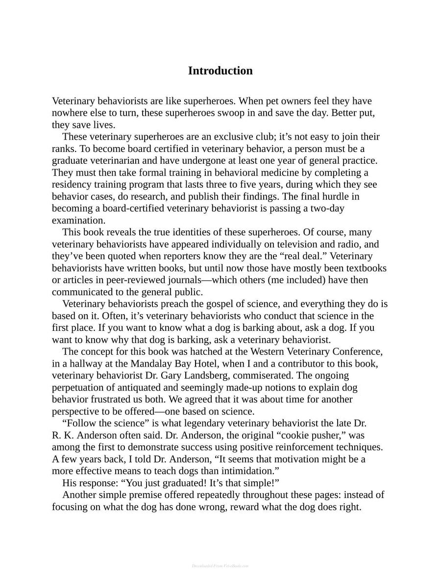 Preview page of Decoding Your Dog