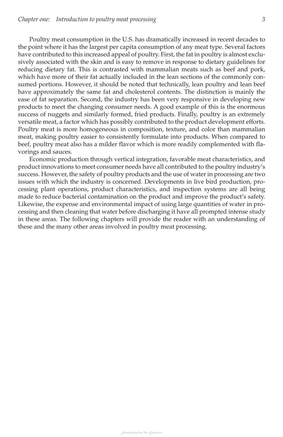 Poultry Meat Processing