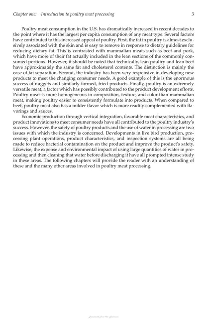 Poultry Meat Processing