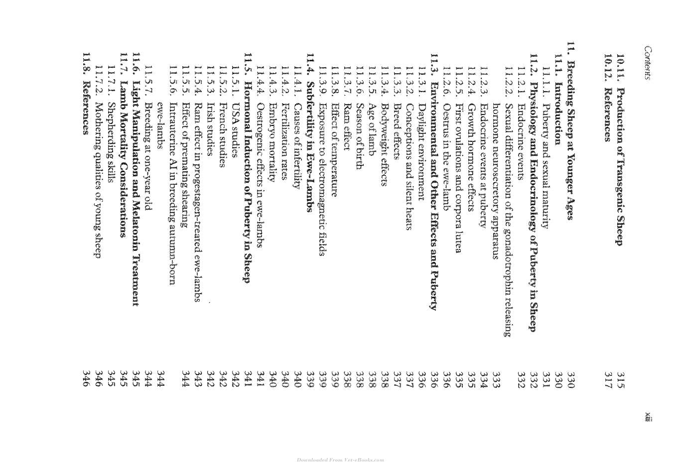 Controlled Reproduction In Sheep And Goats