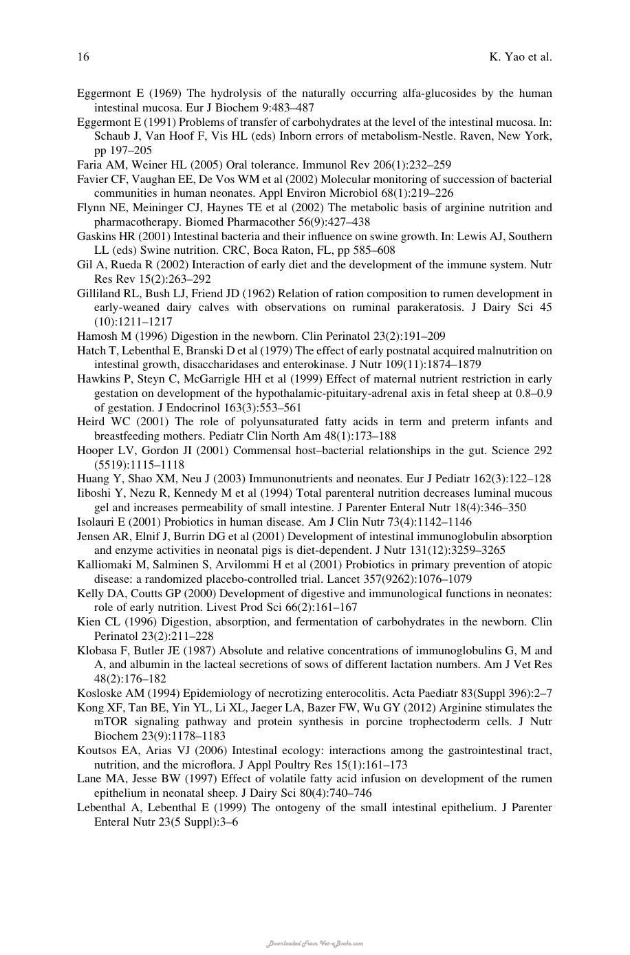 Nutritional And Physiological Functions Of Amino Acids In Pigs