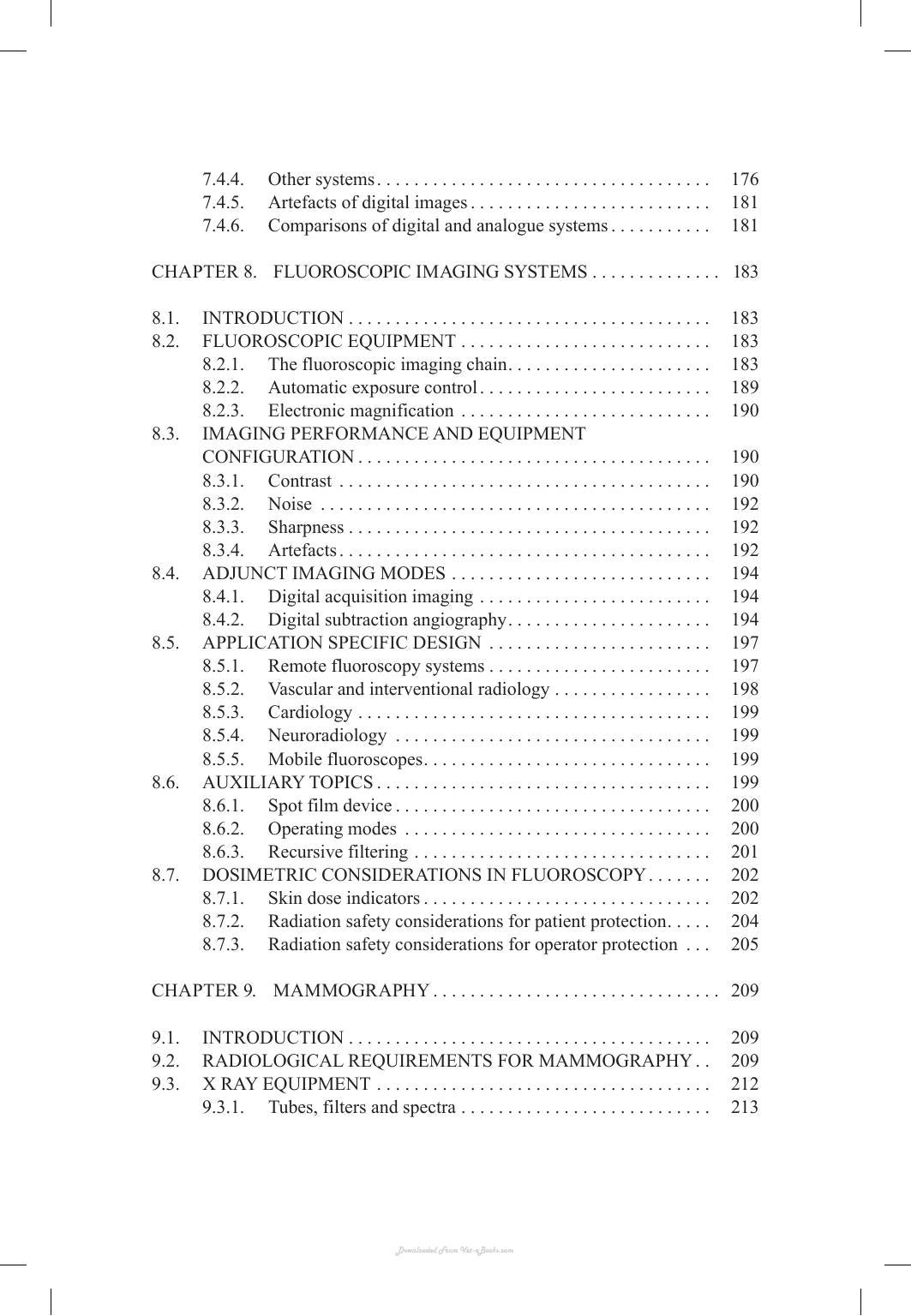 Diagnostic Radiology Physics A Handbook For Teachers And Students