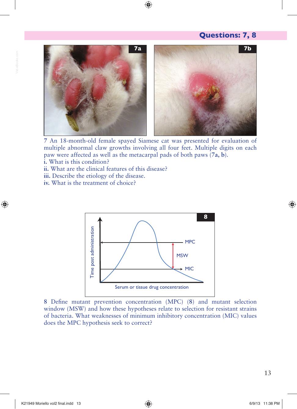 Small Animal Dermatology Advanced Cases Self Assessment Color Review