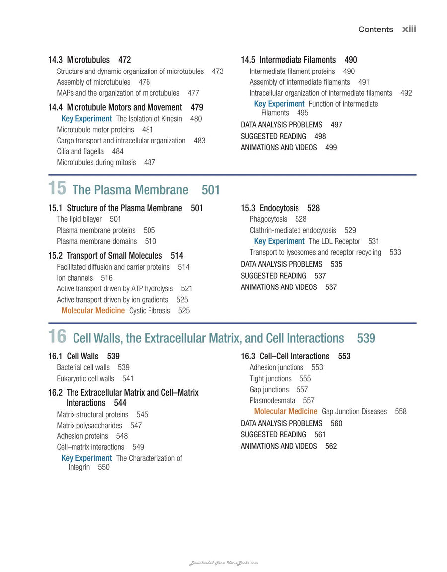 Preview page of The Cell a Molecular Approach 8th Edition