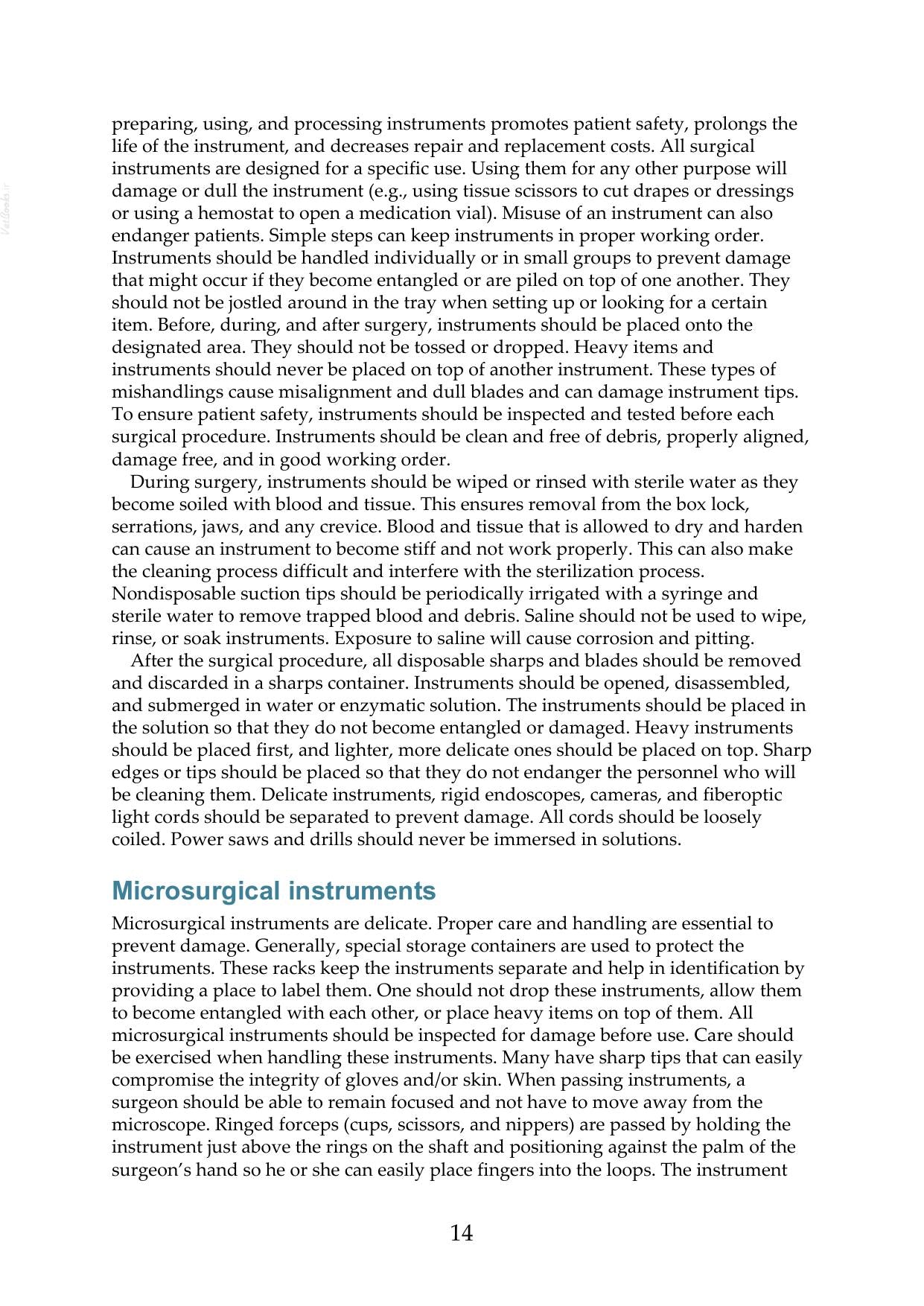 Surgical Instrumentation An Interactive Approach 3Rd Edition