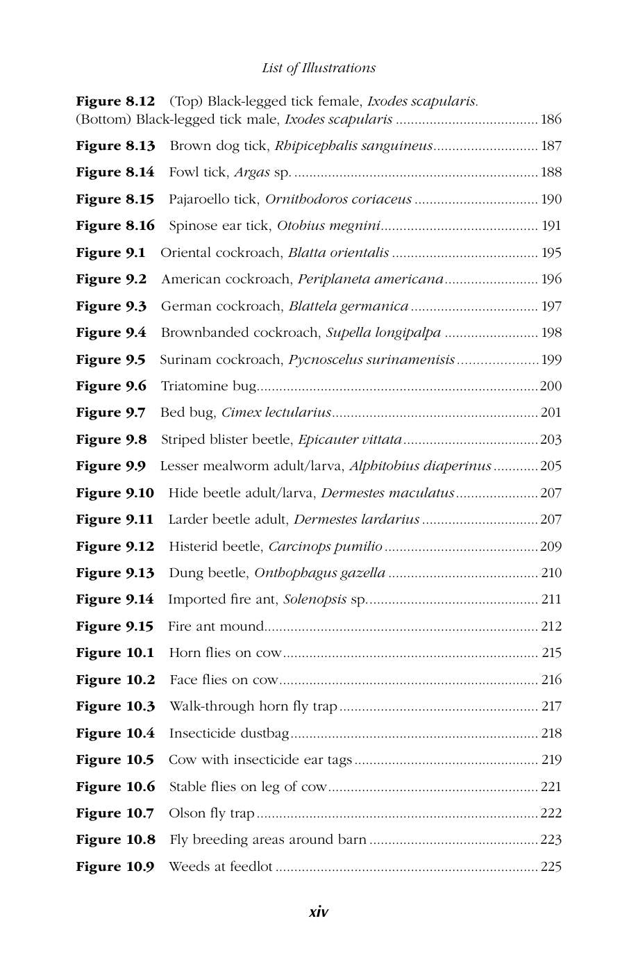 Veterinary Entomology Livestock And Companion Animals