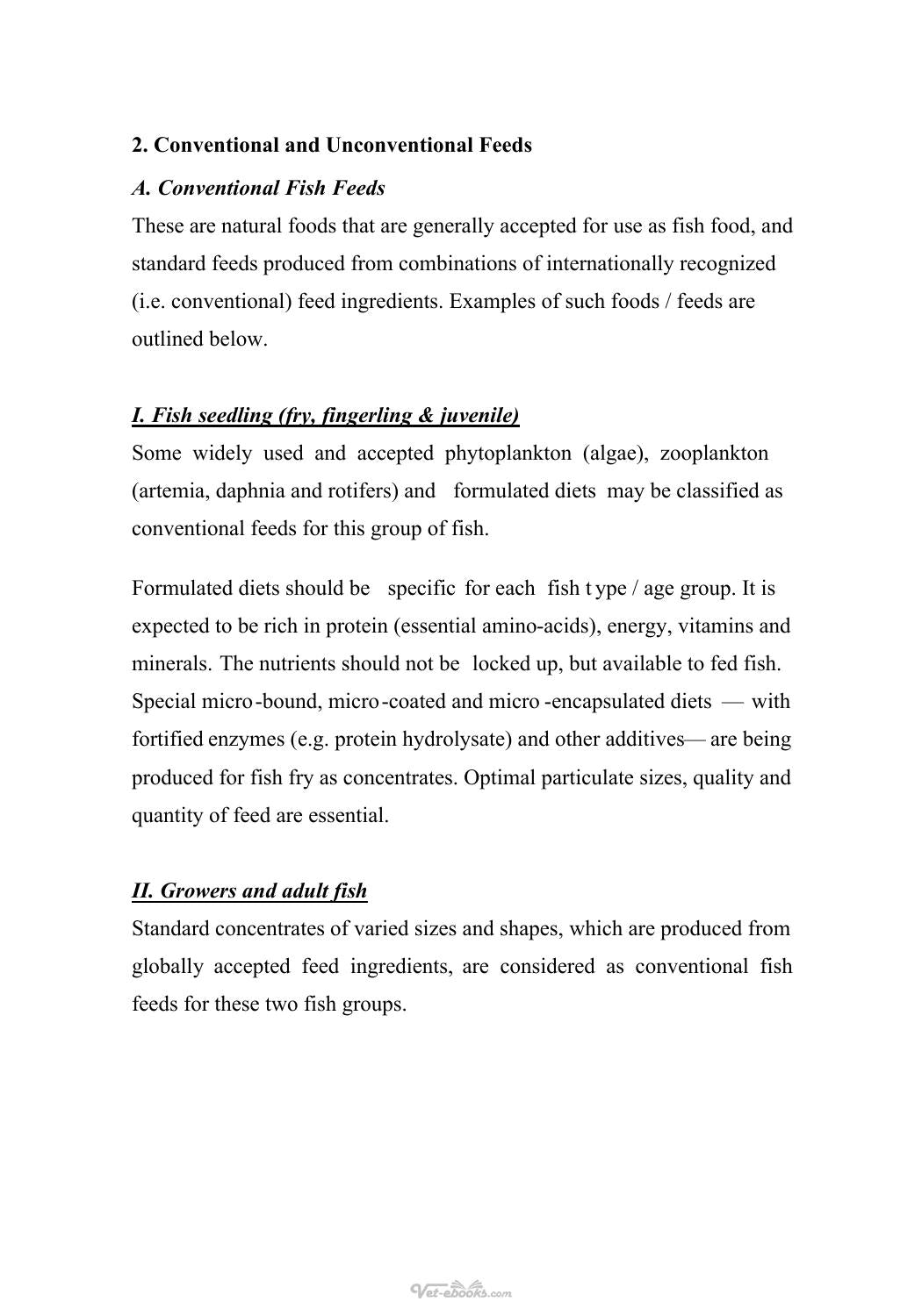 Aquafeed Production Economics And Health Impact On Fish Management