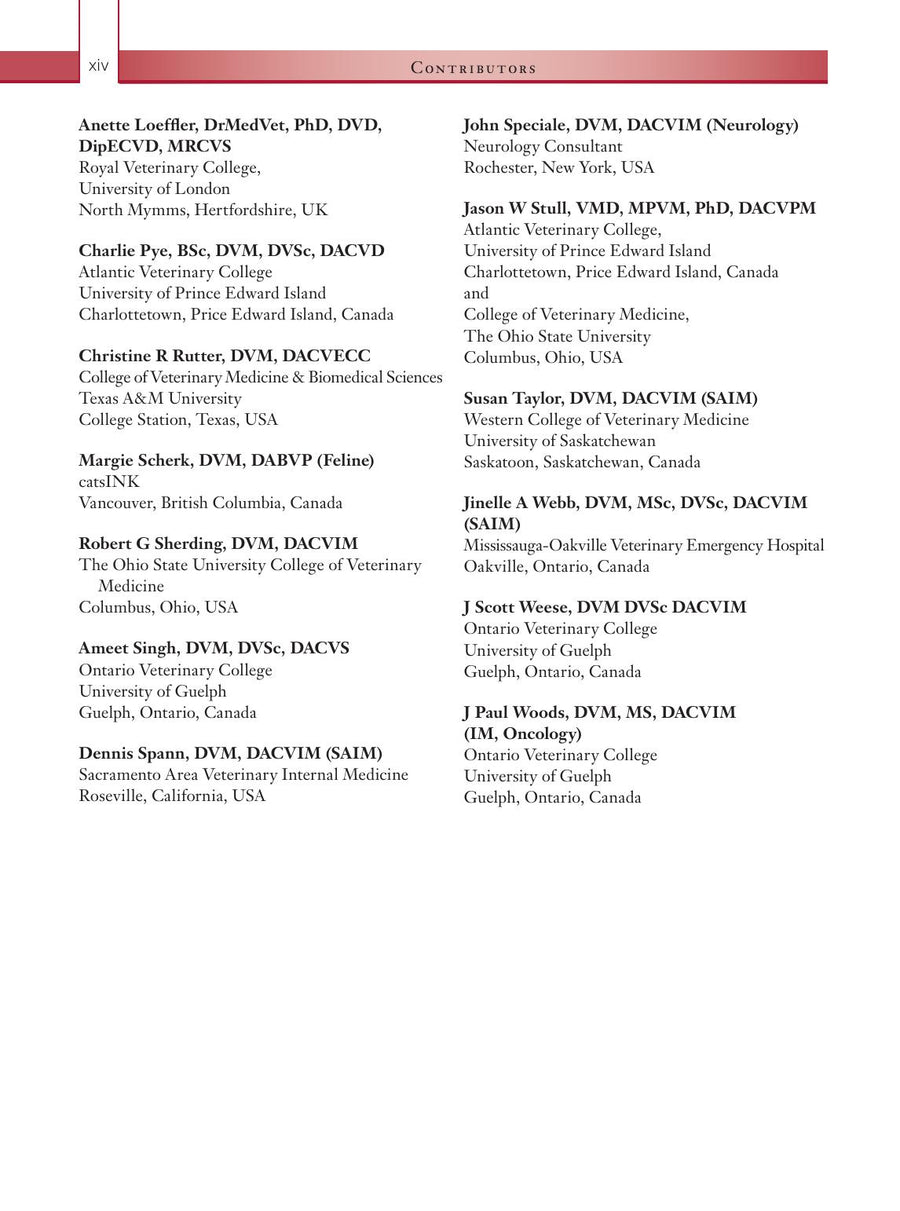 Preview page of Infectious Diseases of the Dog and Cat a Color Handbook