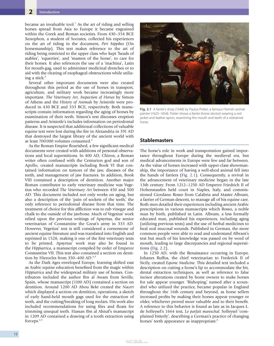 Preview page of Equine Dentistry 3rd Edition