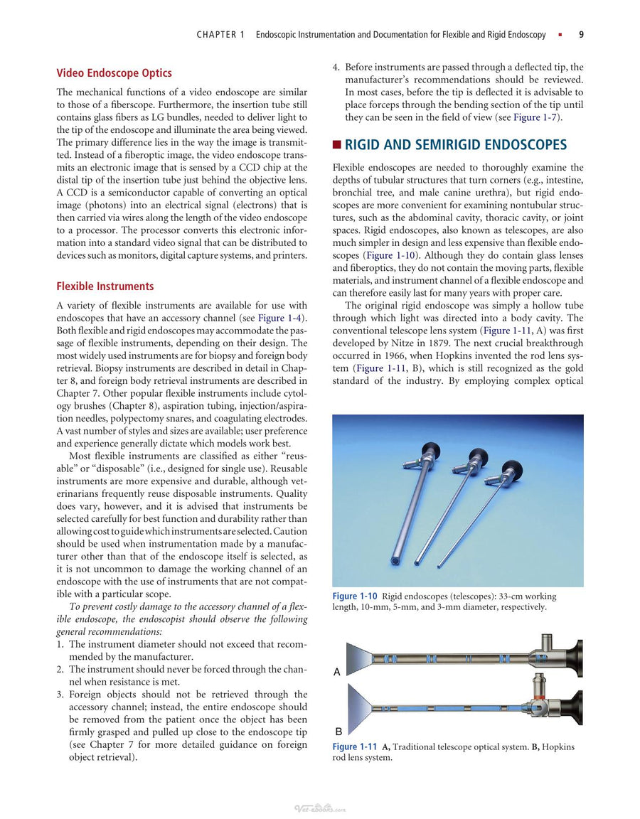 Preview page of Small Animal Endoscopy 3rd Edition