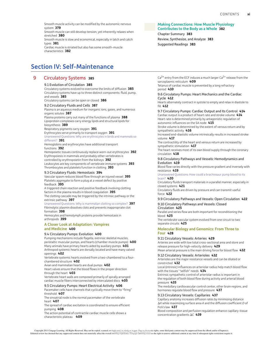 Preview page of Animal Physiology from Genes to Organisms 2nd Edition