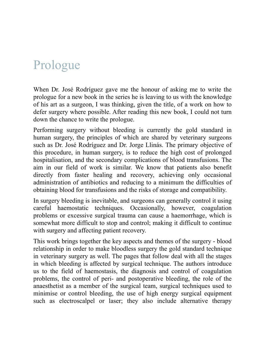 Preview page of Small Animal Surgery: Bloodless Surgery