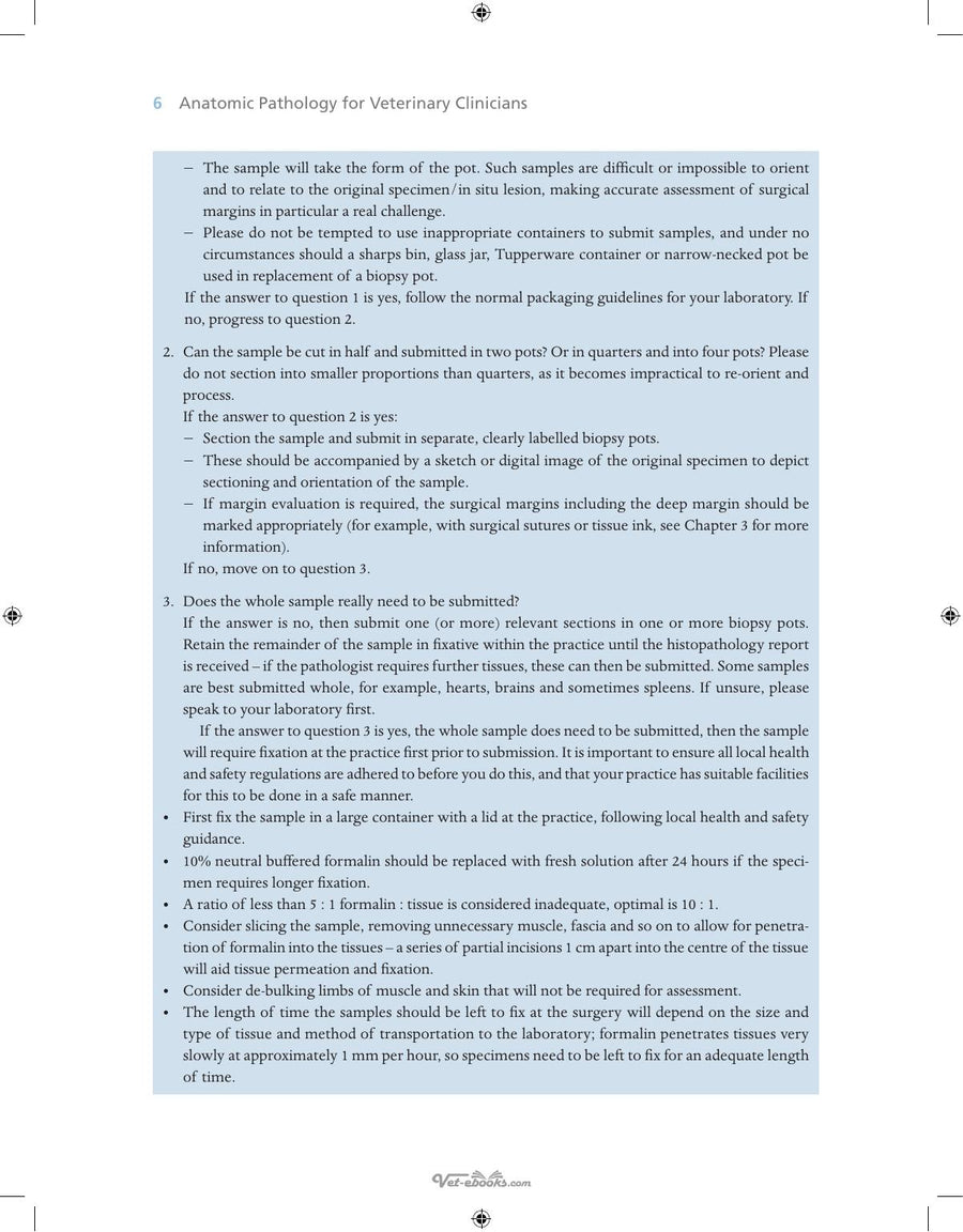 Preview page of Anatomic Pathology for Veterinary Clinicians