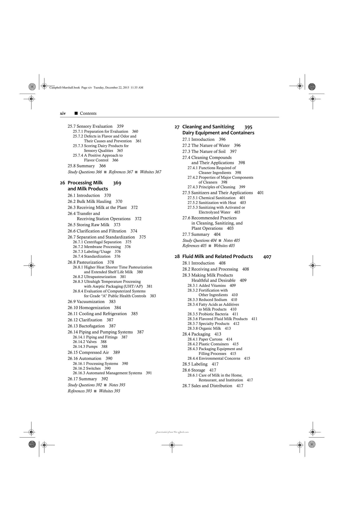 Dairy Production And Processing The Science Of Milk And Milk Products