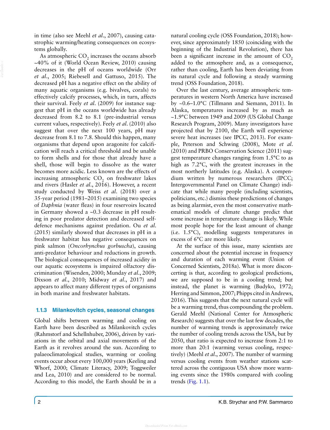 Climate Change And Non Infectious Fish Disorders