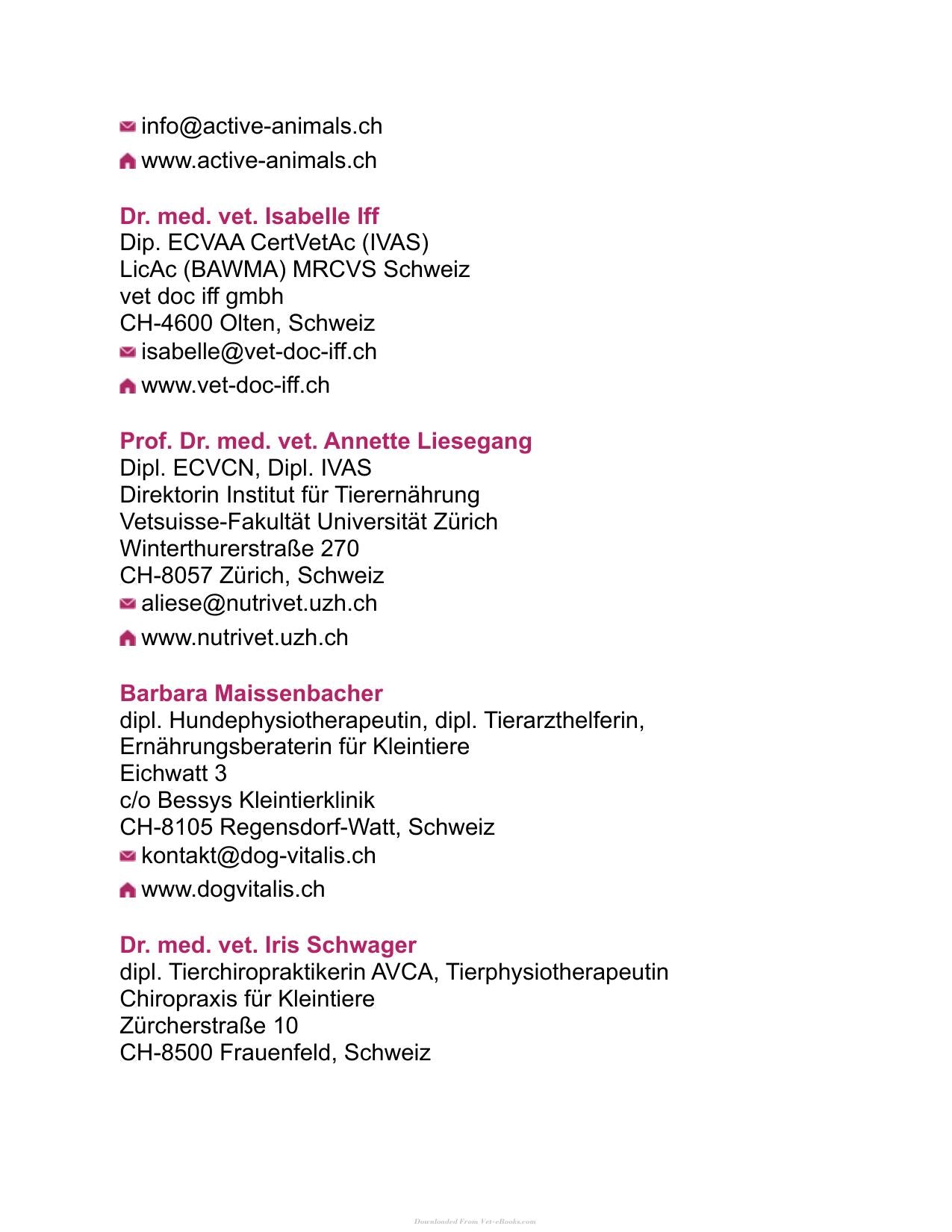 Rehabilitation Und Physiotherapie Bei Hund Und Katze