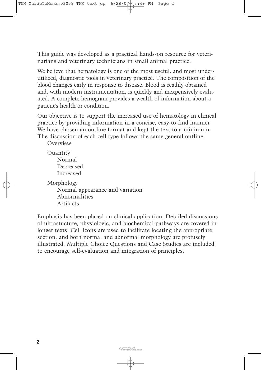 A Guide To Hematology In Dogs And Cats