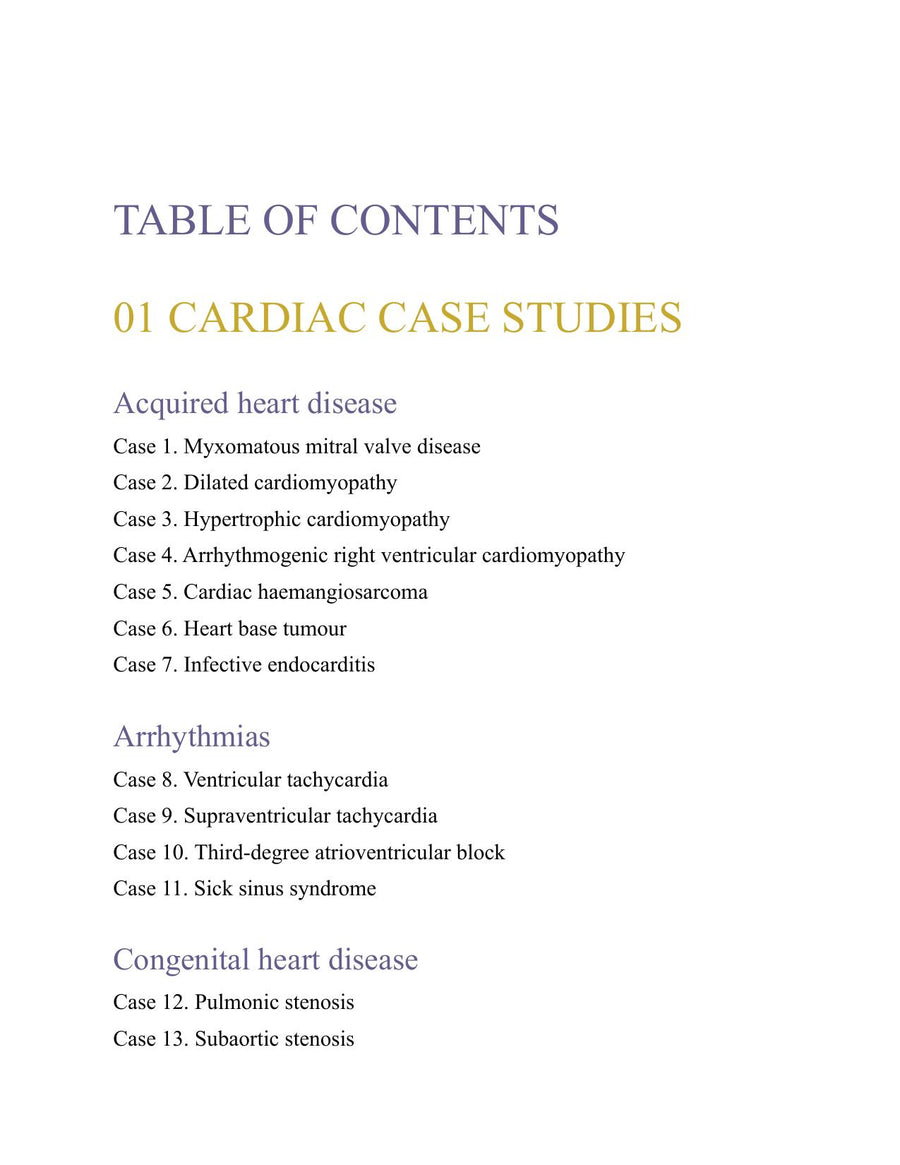 Preview page of Case Studies in Cardiothoracic Medicin