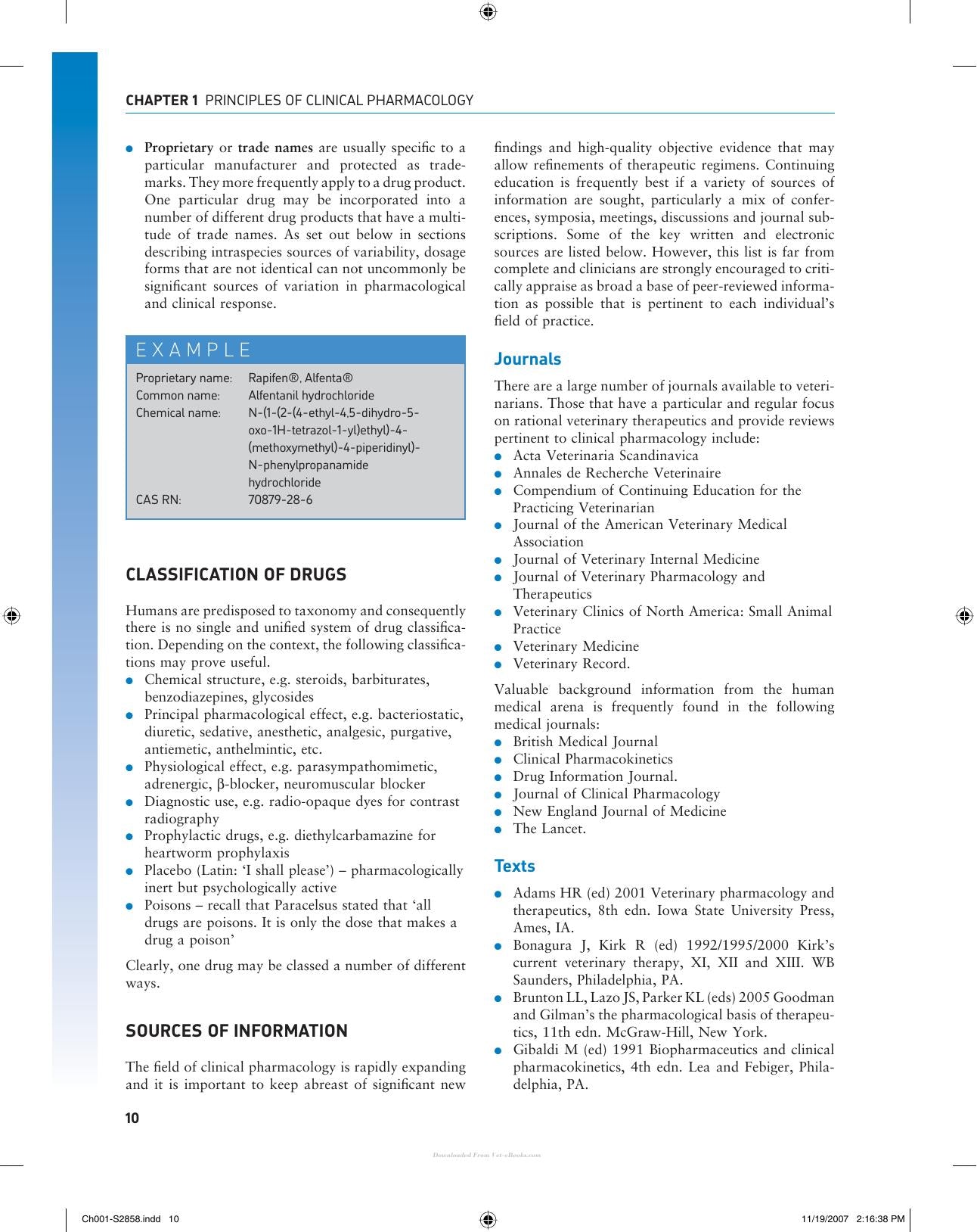 Small Animal Clinical Pharmacology 2Nd Edition