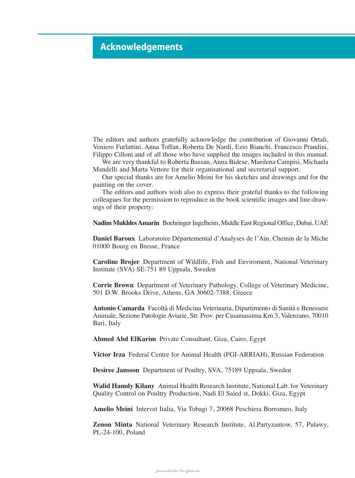 Avian Influenza And Newcastle Disease A Field And Laboratory Manual