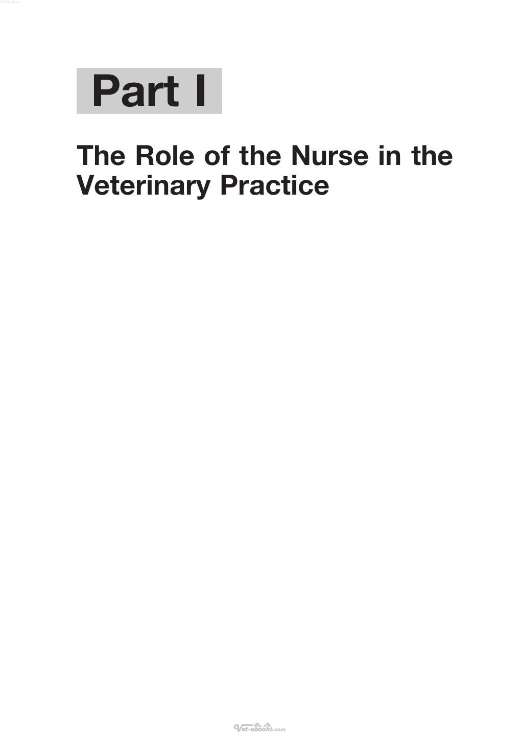 The Consulting Veterinary Nurse