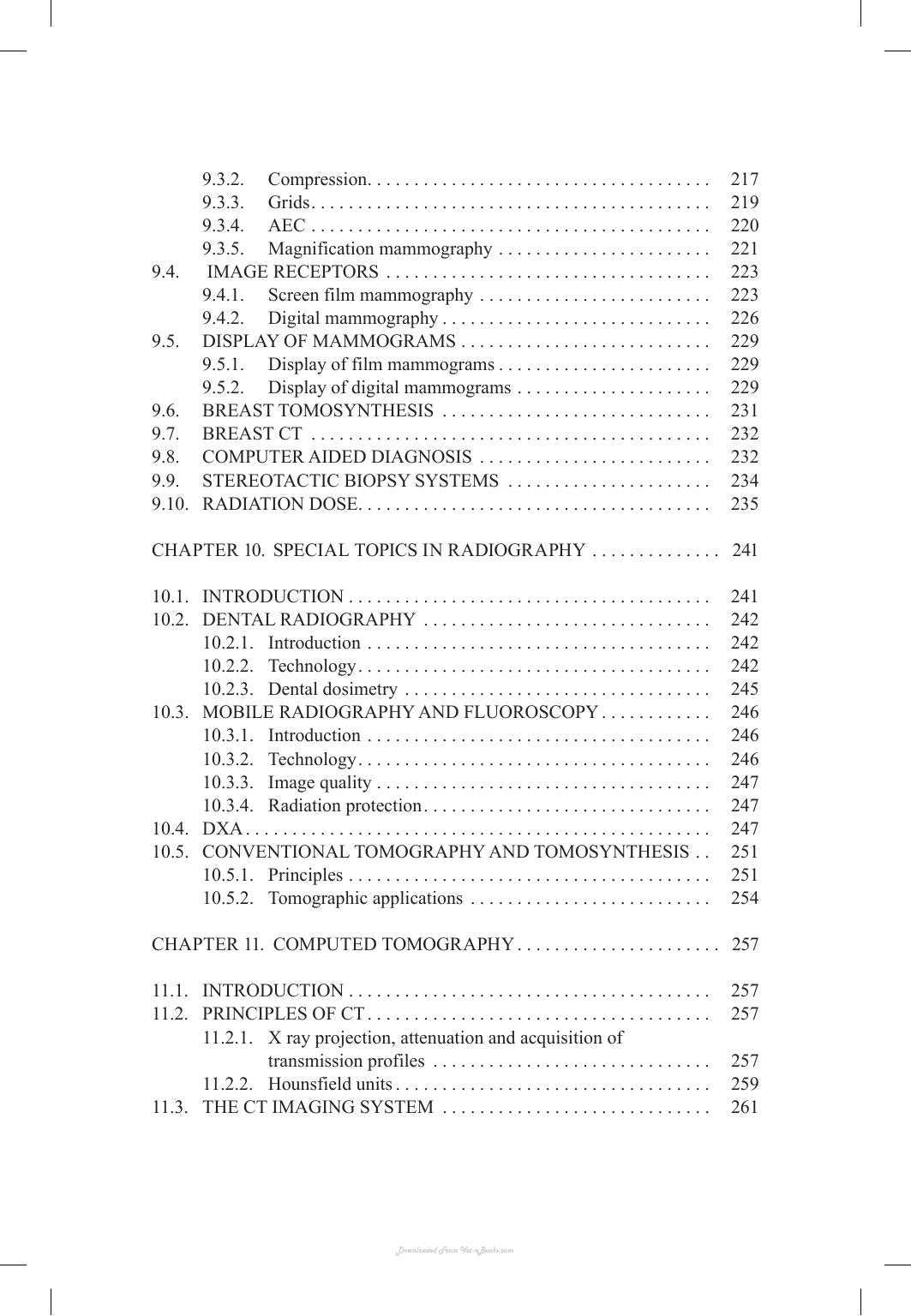 Diagnostic Radiology Physics A Handbook For Teachers And Students