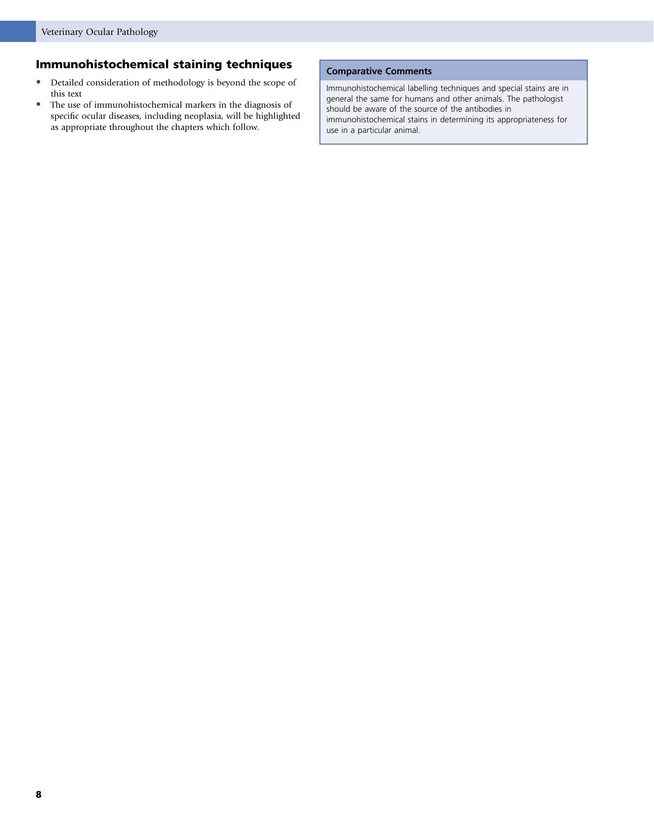 Veterinary Ocular Pathology A Comparative Review