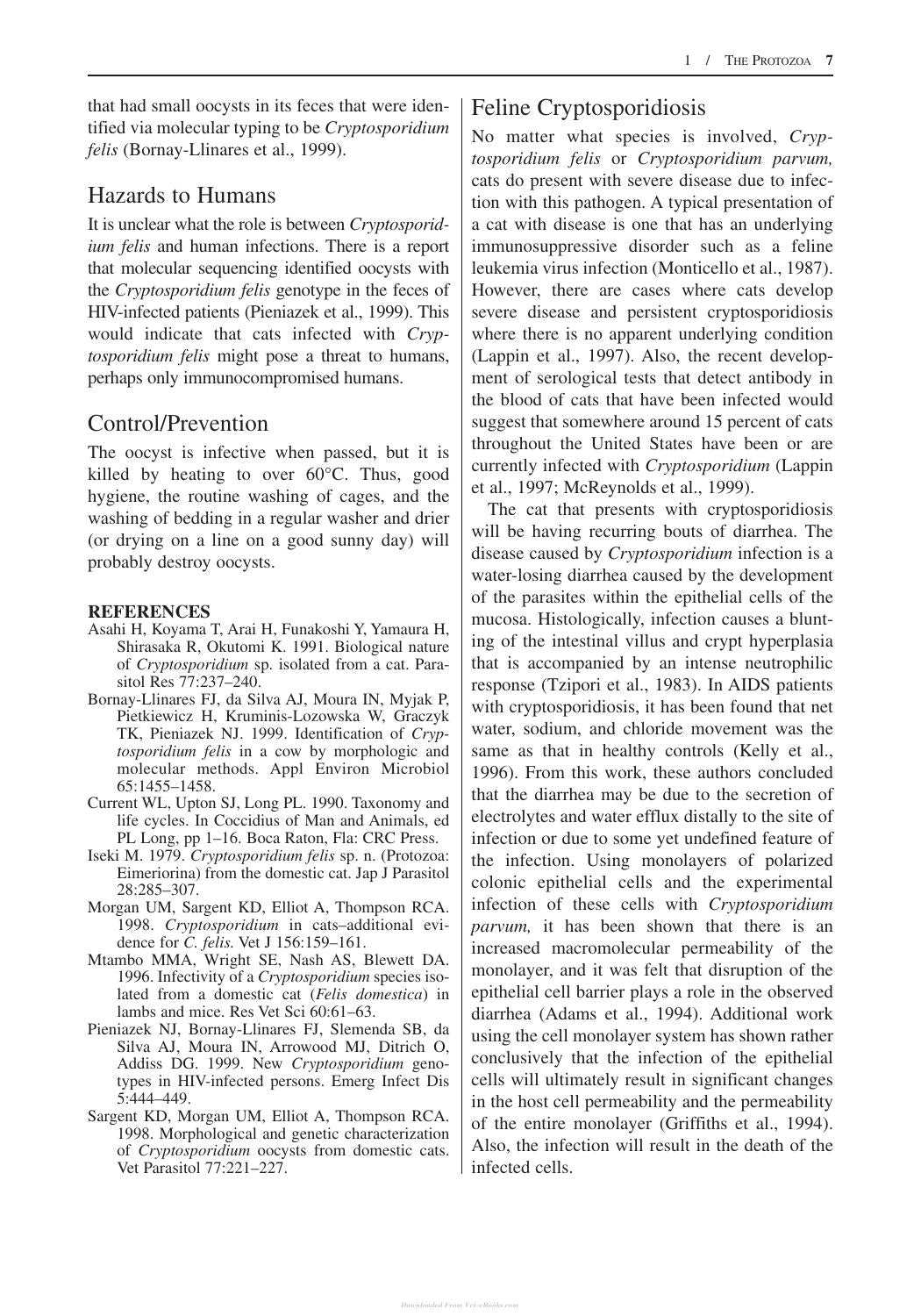 Feline Clinical Parasitology