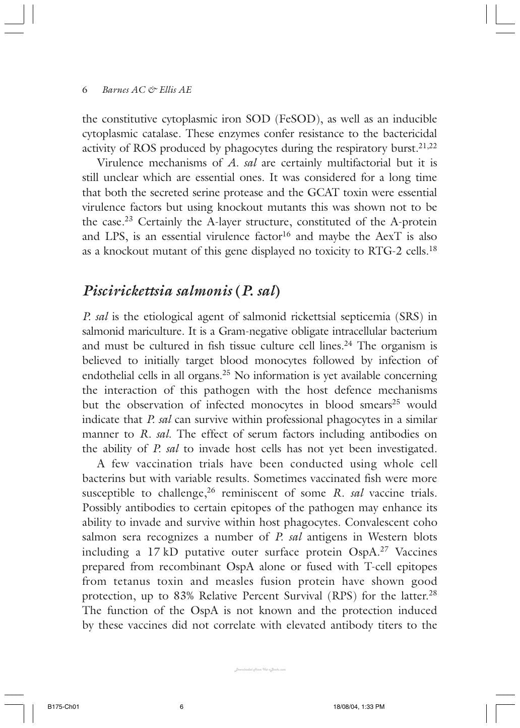 Current Trends In The Study Of Bacterial And Viral Fish And Shrimp Diseases