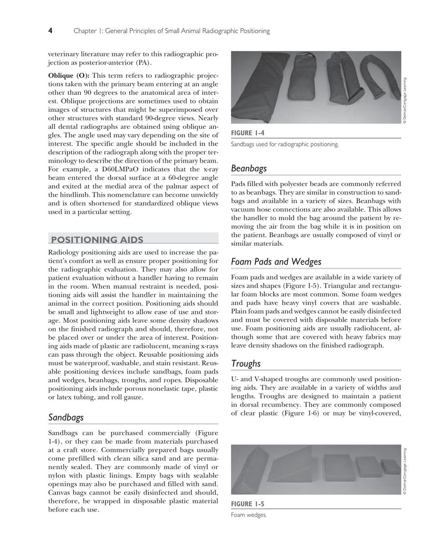 Preview page of Handbook of Radiographic Positioning for Veterinary Technicians