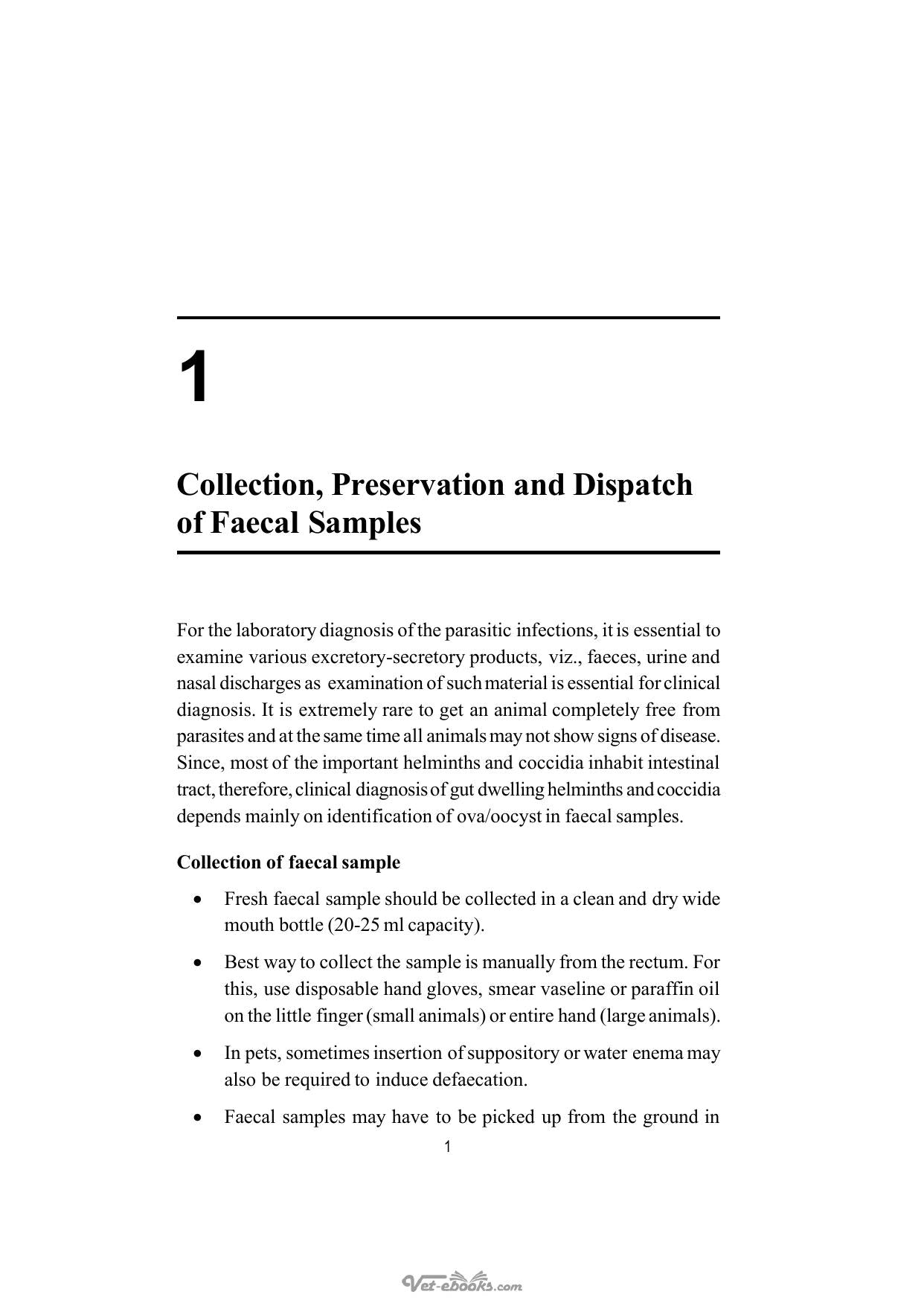 Diagnostic Veterinary Parasitology An Introduction