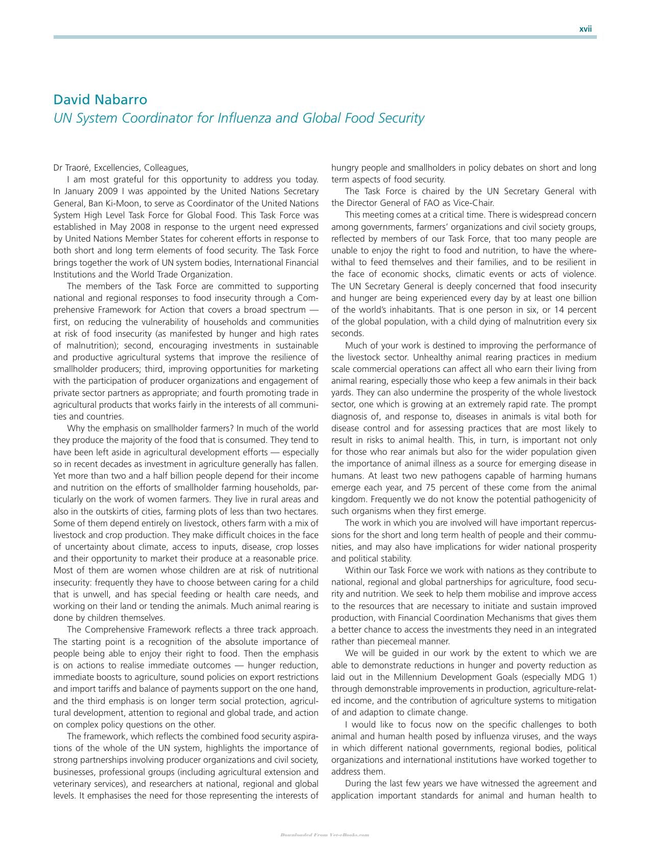 Sustainable Improvement Of Animal Production And Health