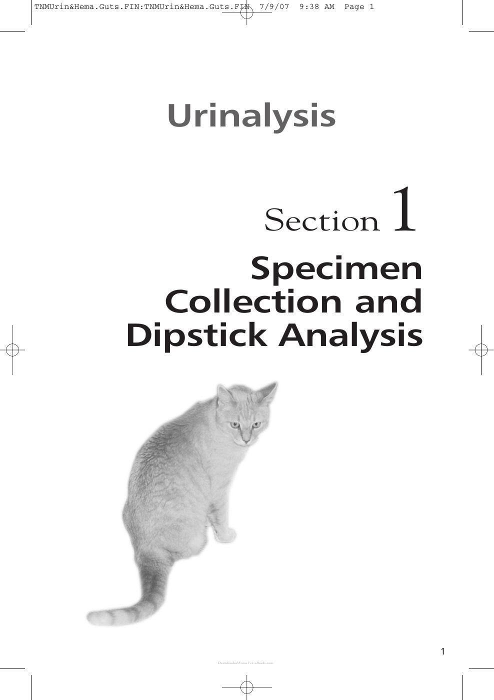 Laboratory Urinalysis And Hematology For The Small Animal Practitioner