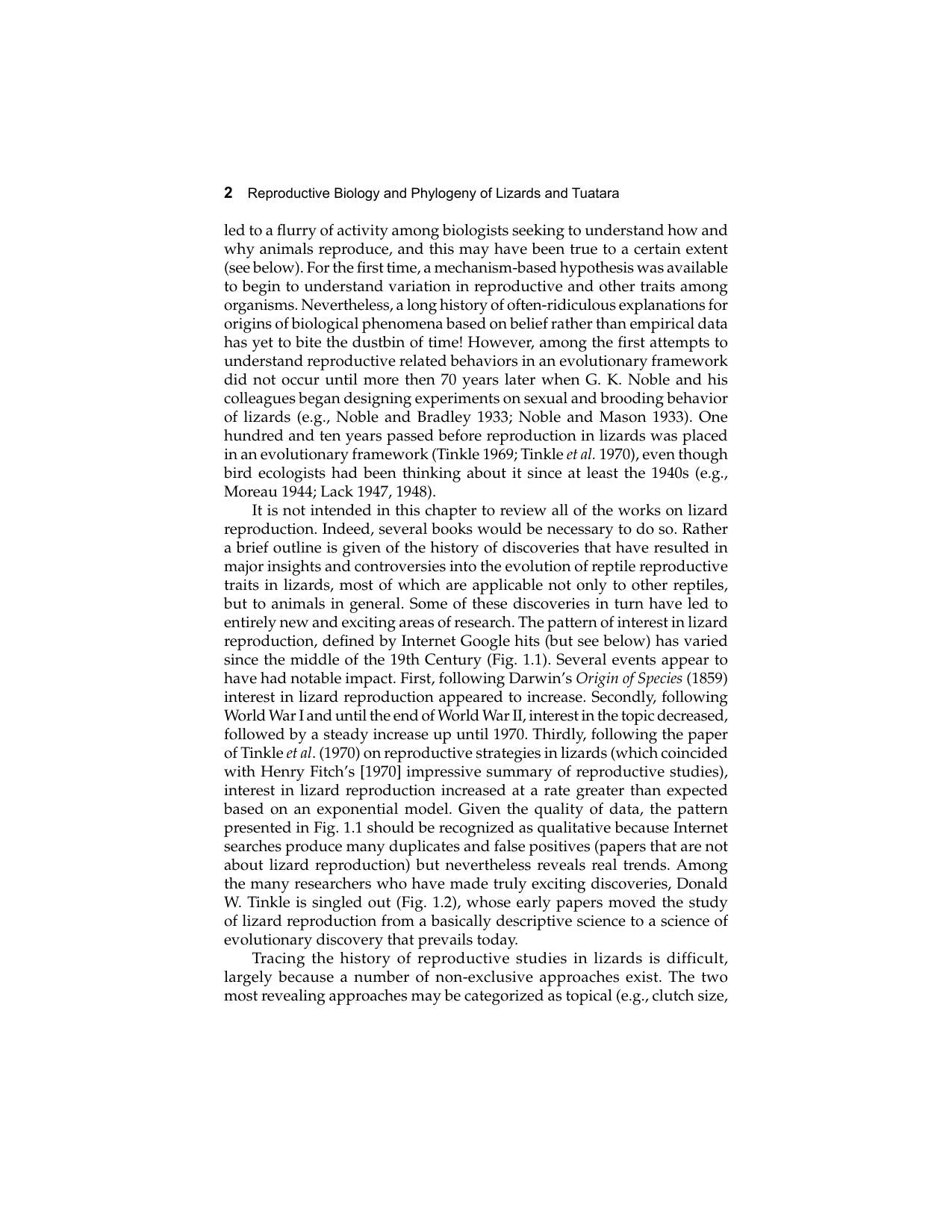 Reproductive Biology Ad Phylogeny Of Lizards And Tuatara