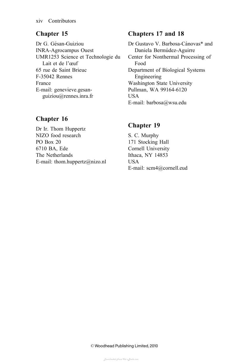 Improving The Safety And Quality Of Milk Vol 1 Milk Production And Processing