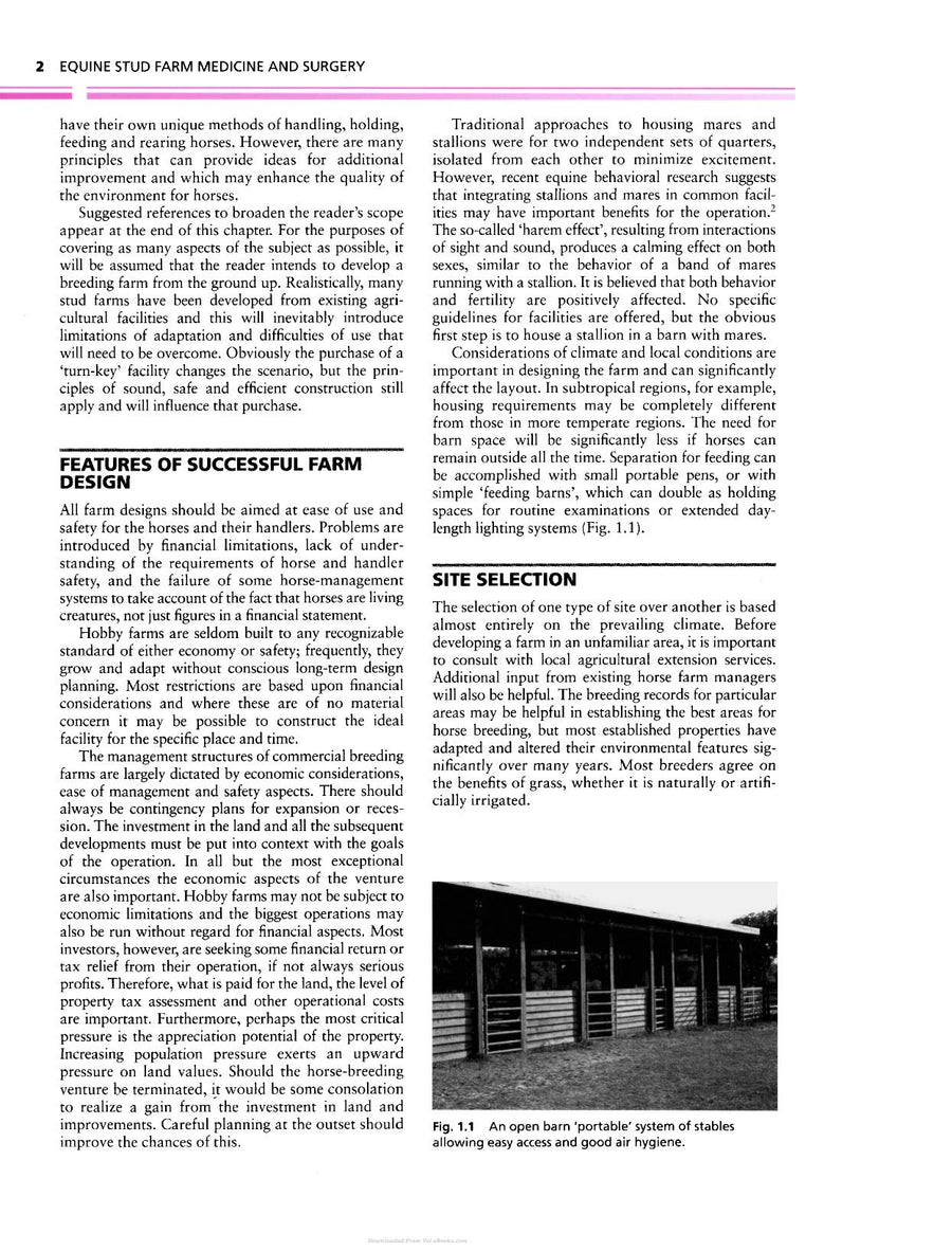 Preview page of Equine Stud Farm Medicine and Surgery