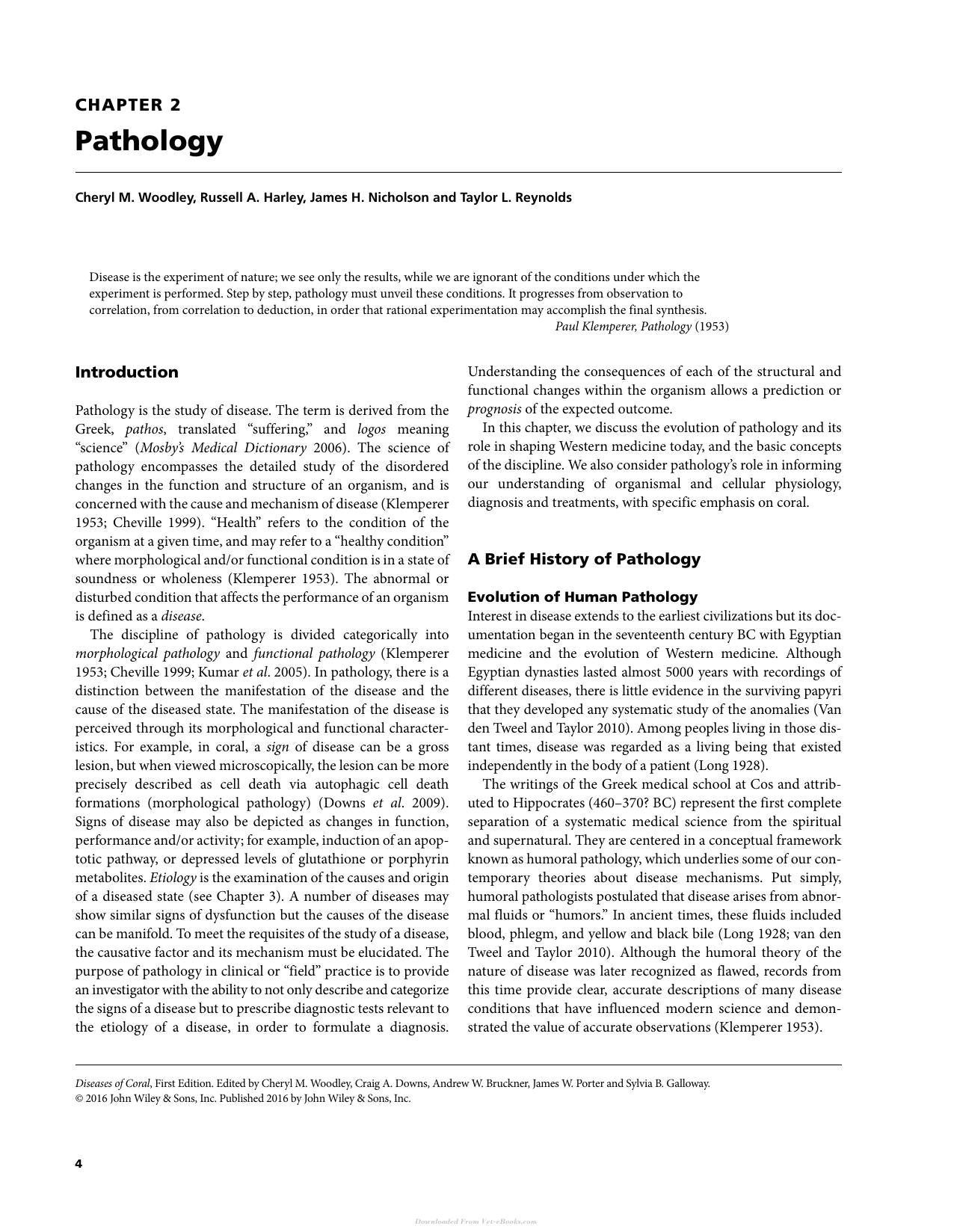 Diseases Of Coral