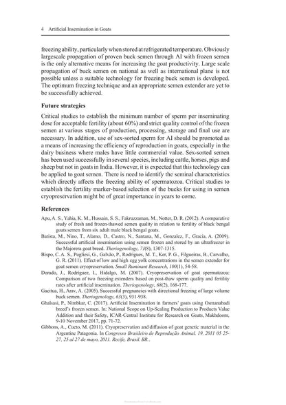 Artificial Insemination in Goats