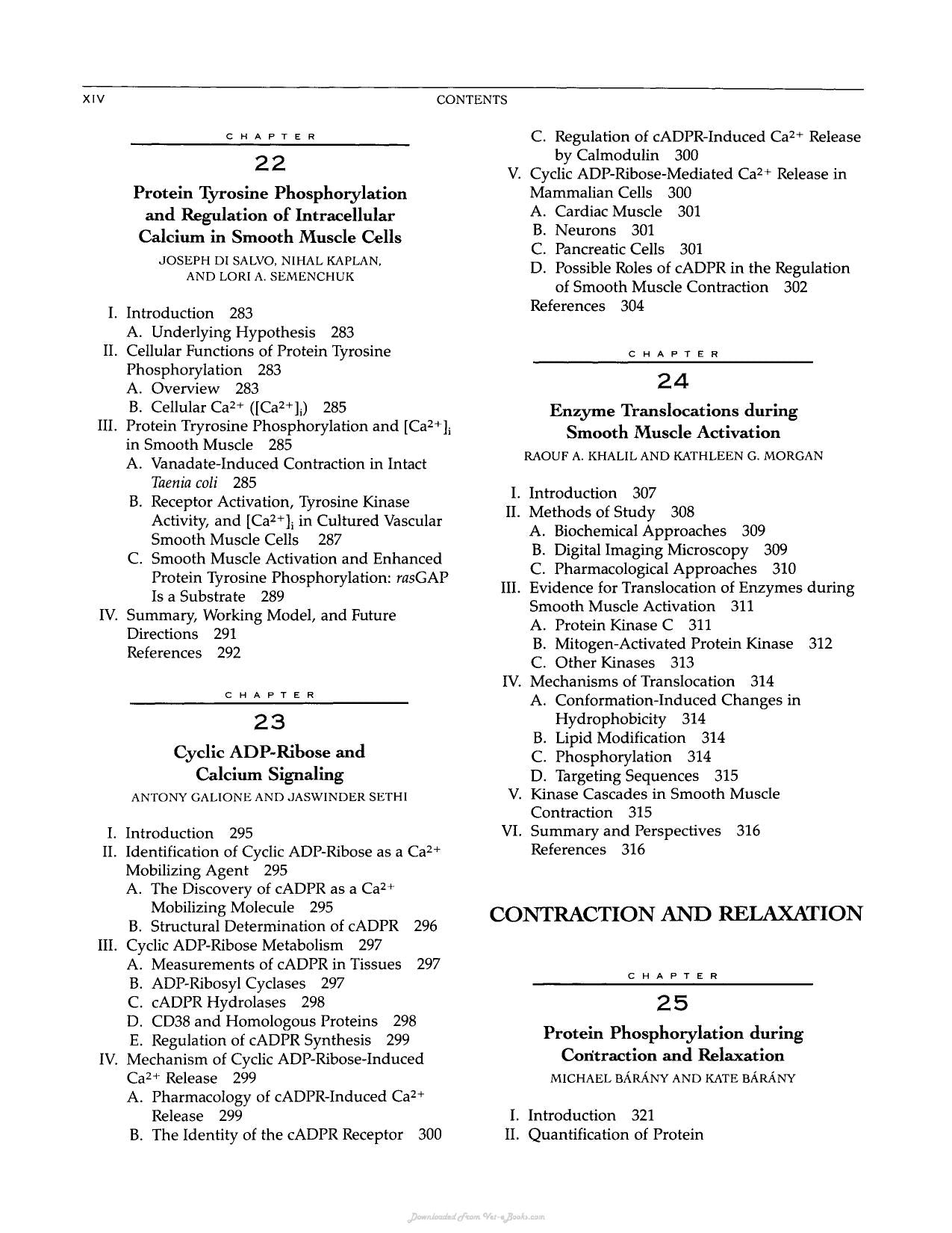 Biochemistry Of Smooth Muscle Contraction