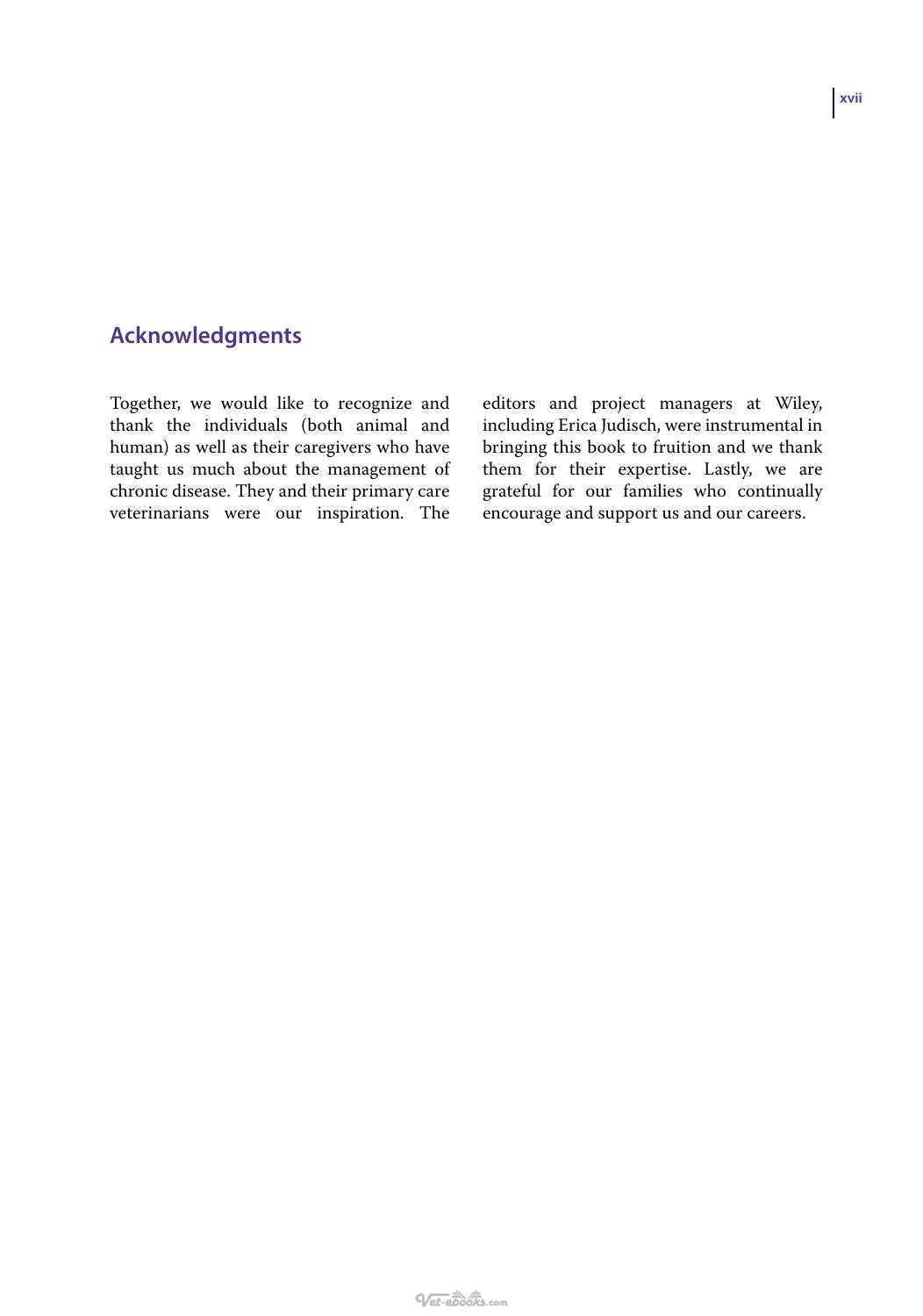Chronic Disease Management For Small Animals