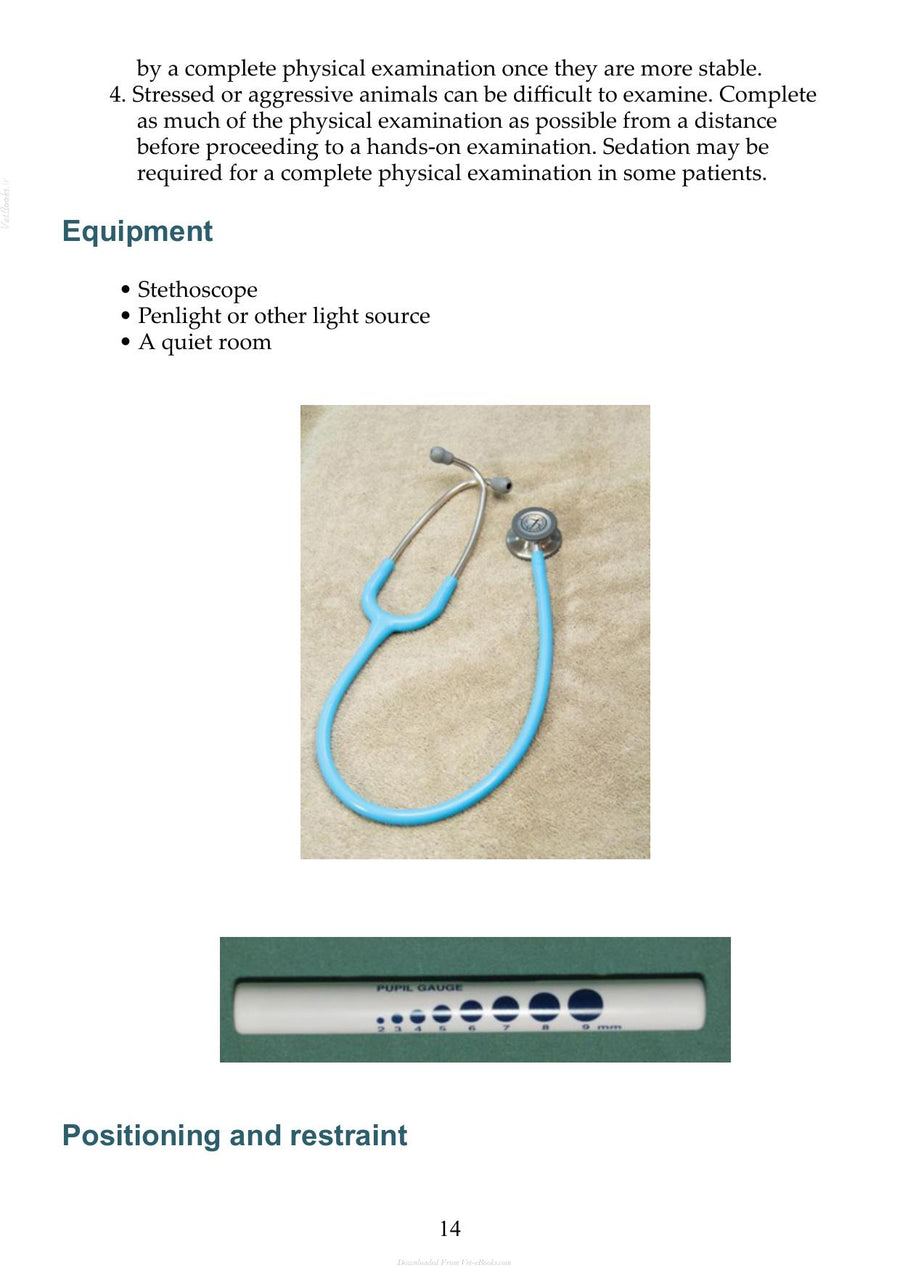 Preview page of Small Animal Clinical Techniques 3rd Edition